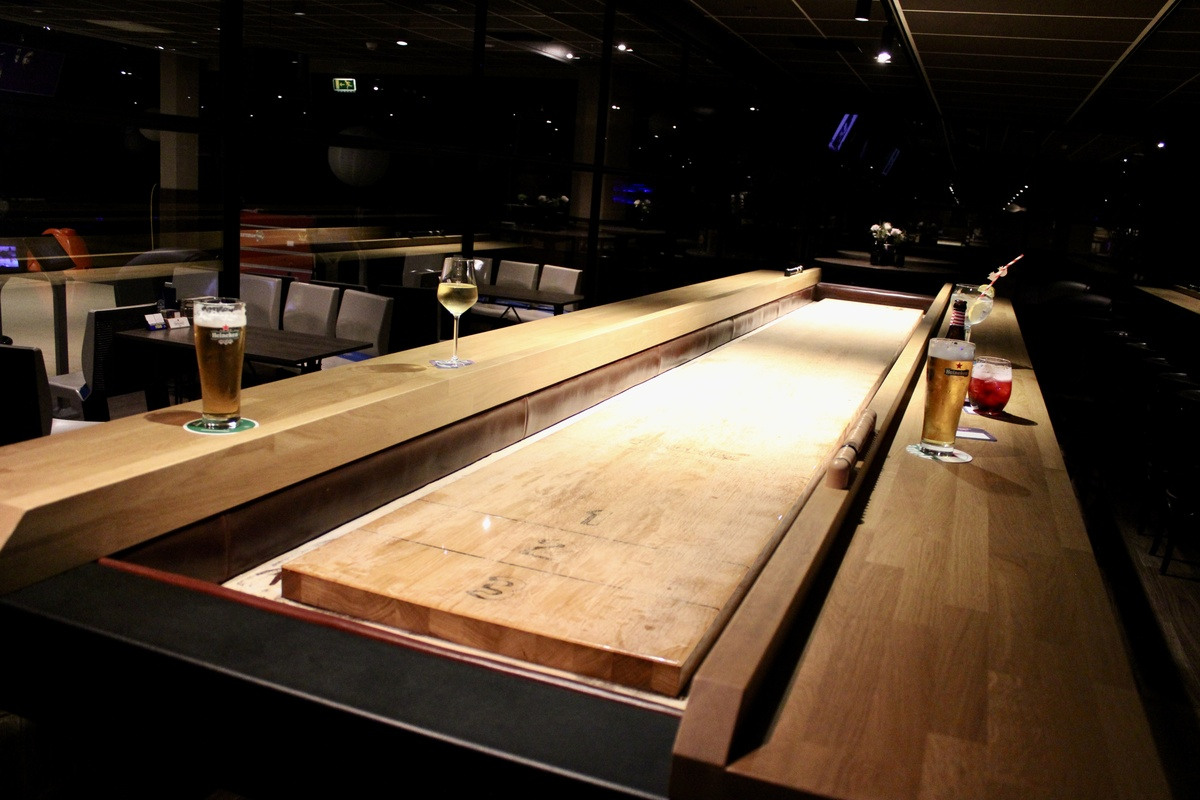 Bowling Scheveningen Shuffly installation